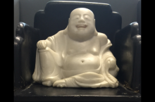 Chinese Marble Buddha Figure - AD 1850
